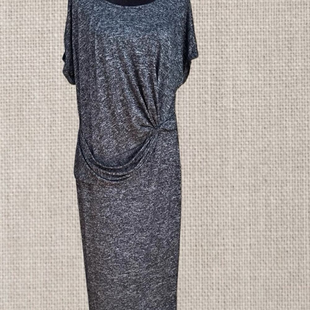 LARA Women's size L, Black Waist accent Stretchy, Dress